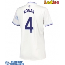 Aston Villa Ezri Konsa #4 Replica Third Shirt Ladies 2025-26 Short Sleeve